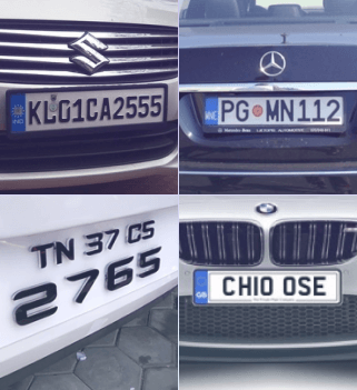 cars license plates dataset main image